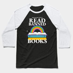 Defend Free Speech, Read Banned Books Baseball T-Shirt